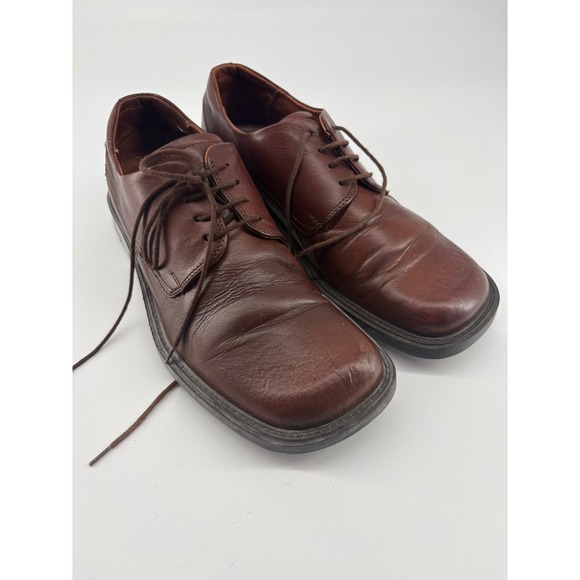 Kenneth Cole New York Other - Vintage Kenneth Cole NY Republican Derby Shoes Brown Leather Y2K Italy 41 8